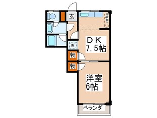 ＶＩＬＬＡＧＥ　２ｎｄの物件間取画像